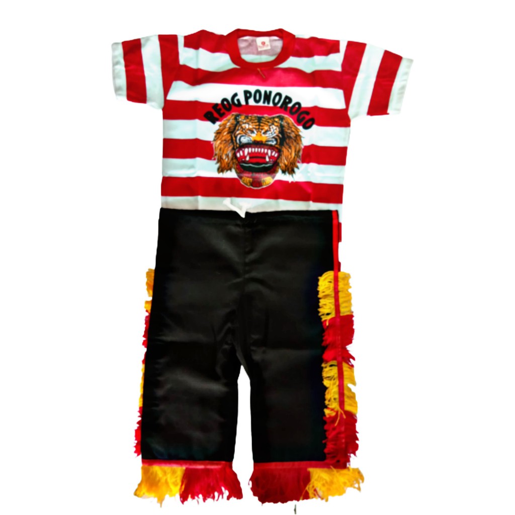 SETELAN BAJU ANAK LAKI LAKI // BAJU ADAT JAWA ANAK // BAJU REOG ANAK // KOSTUM ANAK