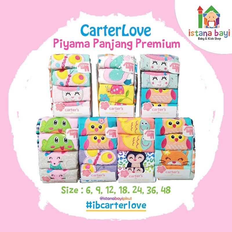 CarterLove Premium Piyama 2in 1 - Piyama bayi isi 2/Piyama murah