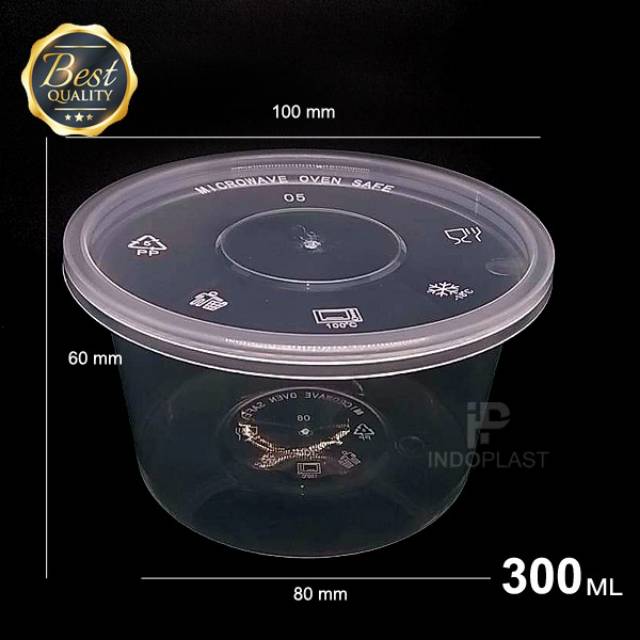 CUP PUDING 300ML / CUP PUDDING PLASTIK 300ML / CUP PLASTIK 300ml / FOOD CONTAINER 300ml / Cup Jelly