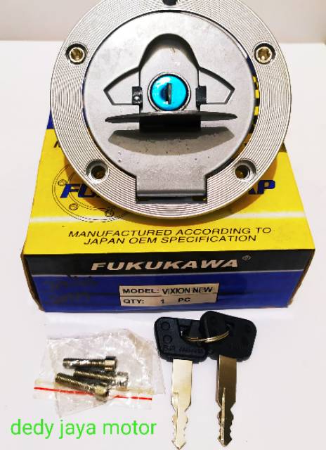 Tutup tengki vixion new fukukawa genuine parts berkualitas terjamin