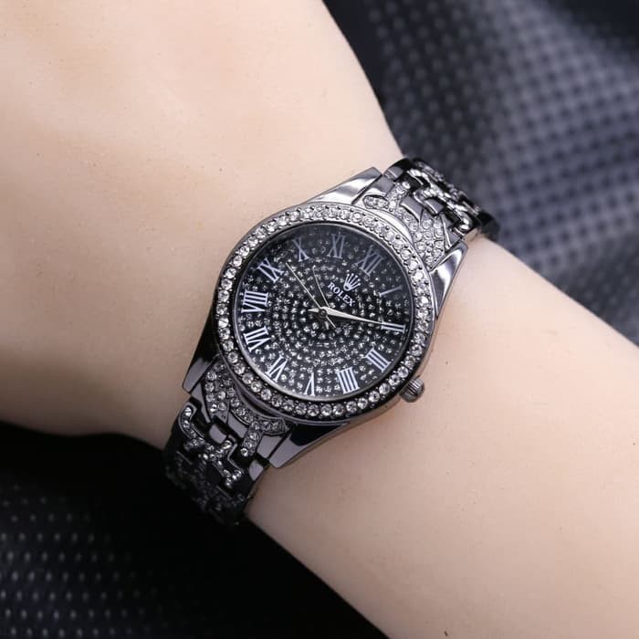 JAM TANGAN MURAH/JAM ORIGINAL/ JAM TANGAN ROLEX RANTAI 5853