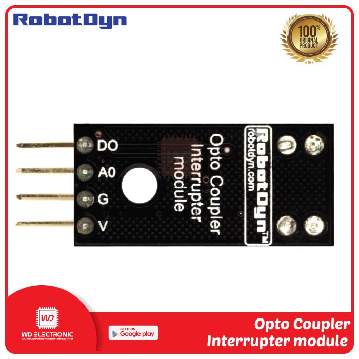 OPTO COUPLER INTERRUPTER MODULE ROBOTDYN OPTO COUPLER