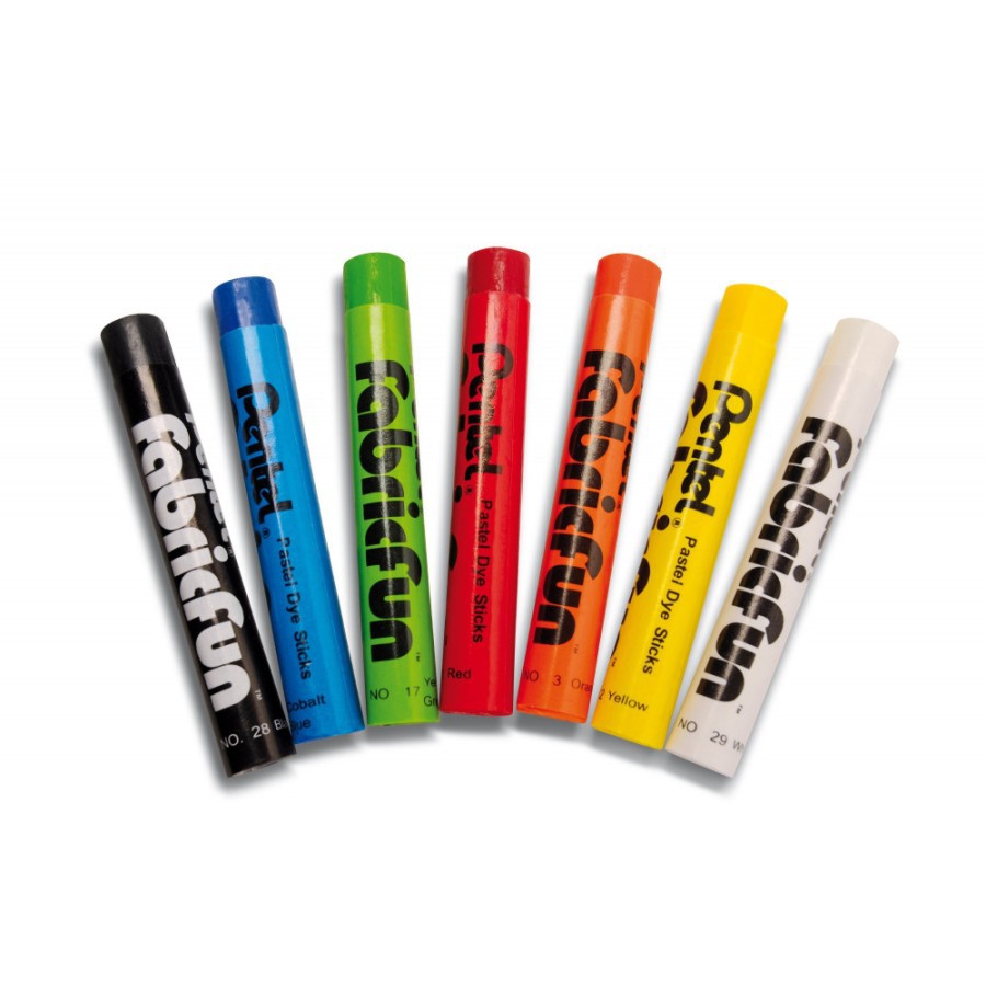 

Crayon Untuk Kain/ Fabric Fun Pastel Dye Sticks 15 Warna