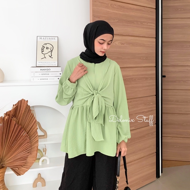 DELONIX | Natalya crinkle top