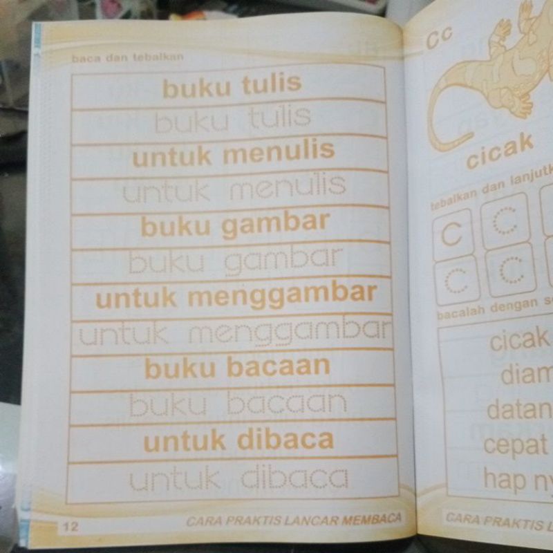 Buku Cara Praktis Lancar Membaca (21×29cm)