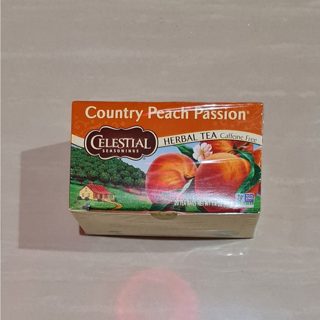 Celestial Seasonings Herbal Tea Country Peach Passion 20 x 2.05 Gram