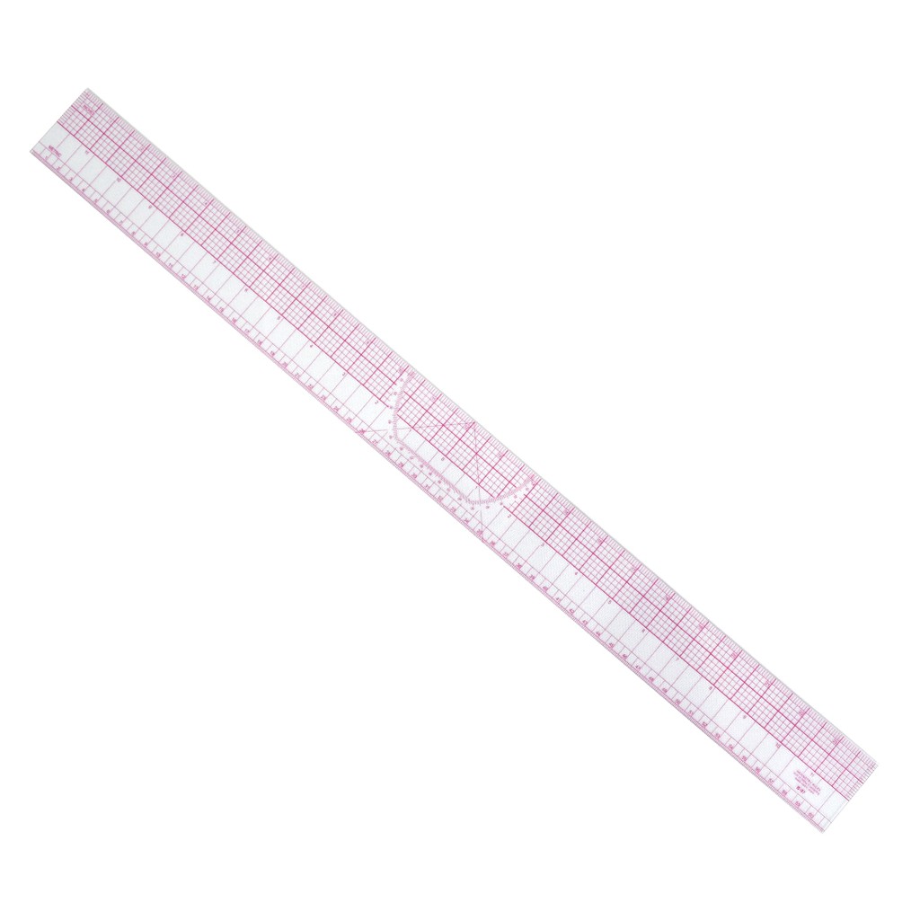 Penggaris Jahit - Quilting Ruler Lurus B-97 (Transparan)