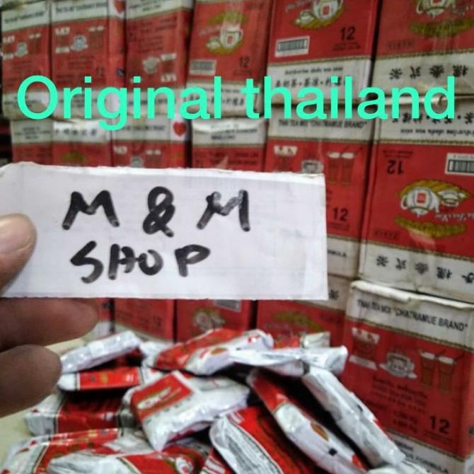 

[ COD ] thai tea chatramue satu dus atau 12 pack TERUJI Kode 263
