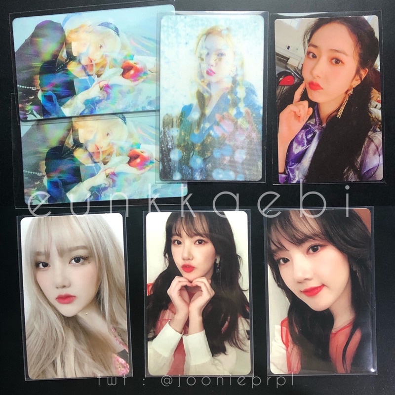 PHOTOCARD GFRIEND YERIN SINB EUNHA TFTMN SOTS LENTI SONG OF THE SIRENS TFU