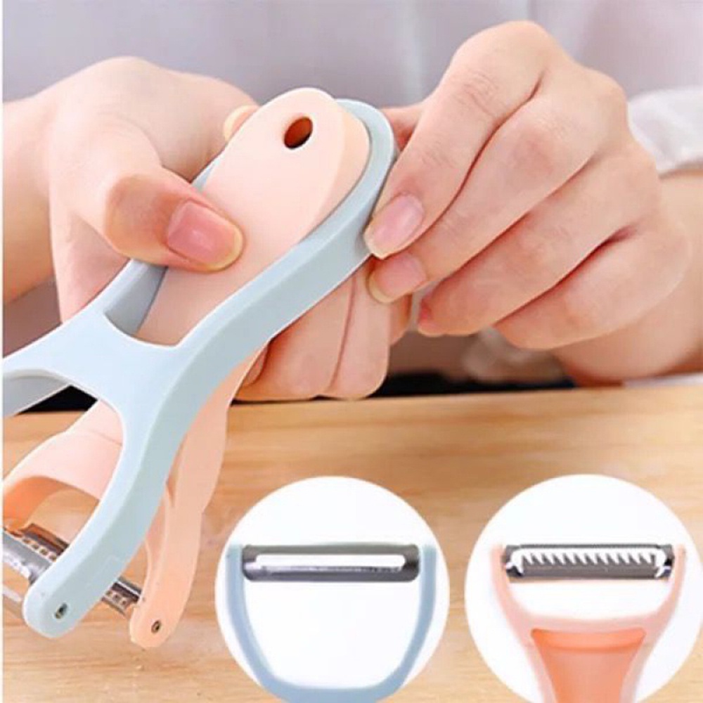 【COD Tangding】Multifunctional Vegetable Peeler Set Potato Slicer Cabbage Grater Fruit Peeler Carrot Cutter Home Kitchen Peeling Tools