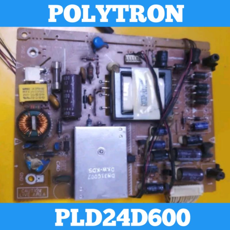 Psu POLYTRON PLD 24D600 Power Supply POLYTRON 24D600 Power Supply TV POLYTRON PLD24D600 Regulator TV