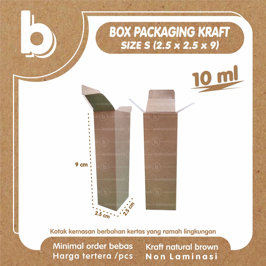 

Box Packaging Kraft S I BPKS00254
