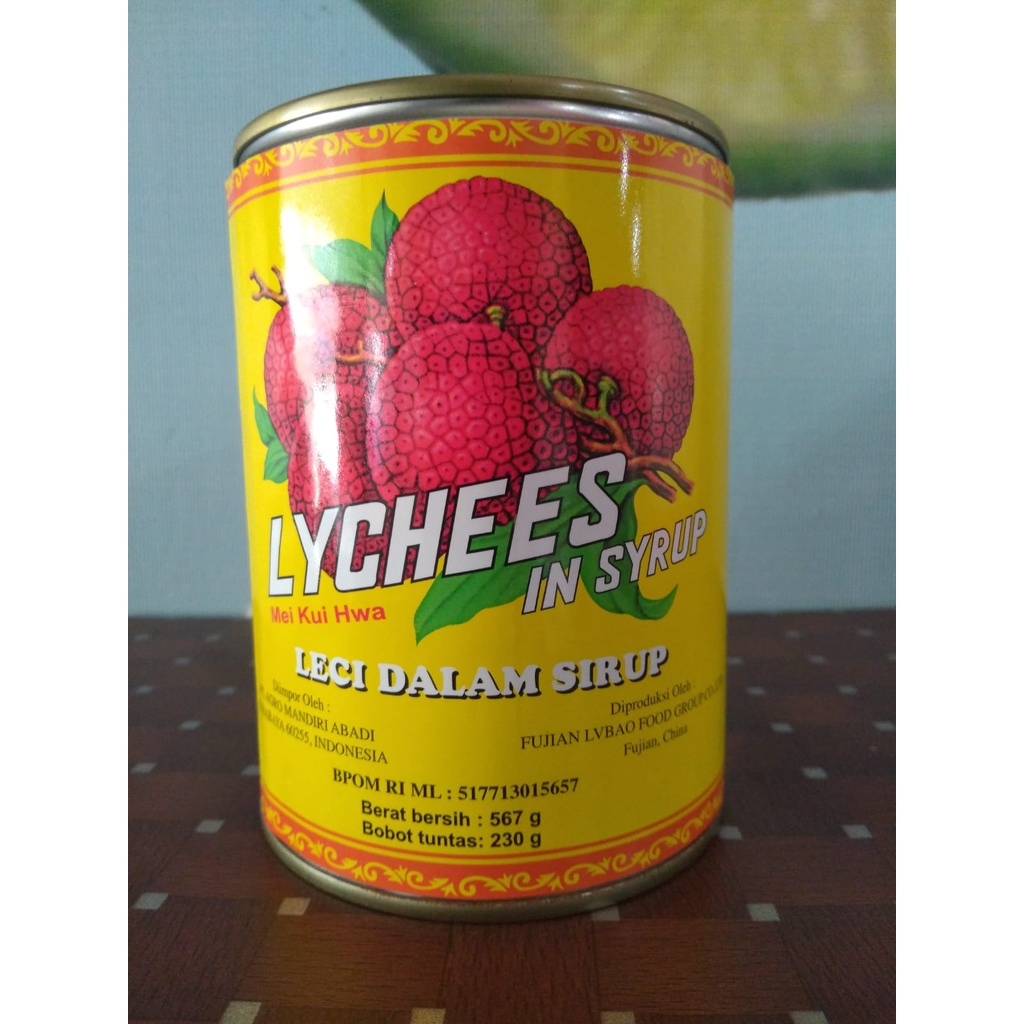 

lecy dalam sirup enak murah, packing ori 567 gr