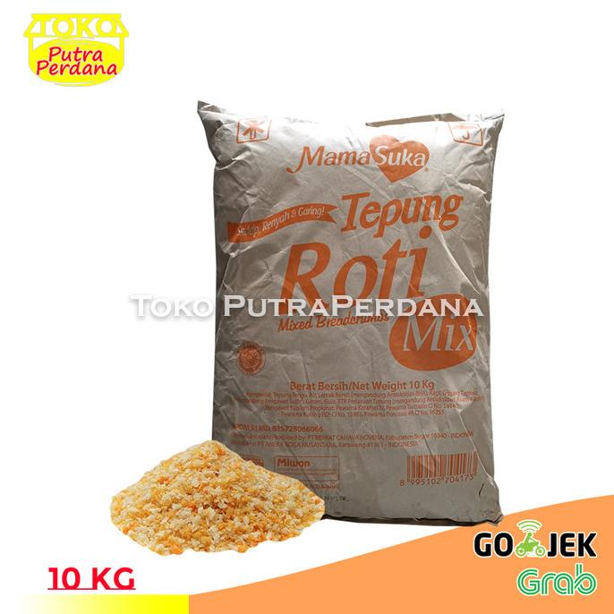 

BAYAR DITEMPAT Tepung Roti I Panir I Bread Crumb I Panko MIX MAMASUKA 10kg