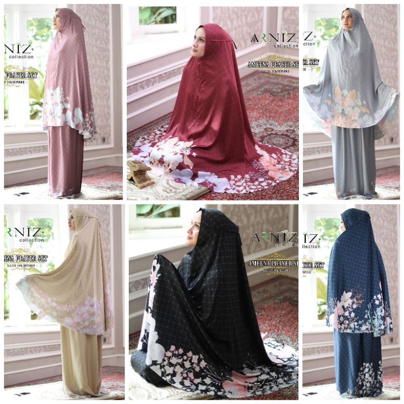 Ameena prayer set ( mukenah )by Arniz Collection