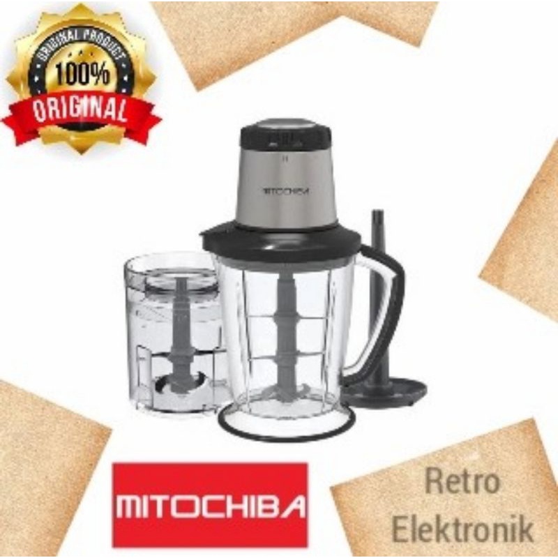 Chopper Blender Food Processor Penggiling Daging Serbaguna Mitochiba CH 200