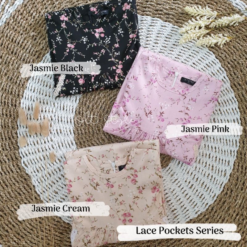 Gamis katun jepang anak renda 1-11 tahun / gamis anak muslim / baju anak