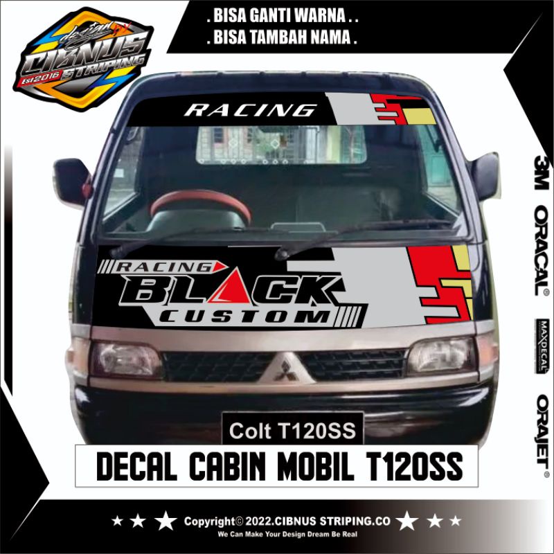 DECAL KABIN PICKUP T120SS,FUTURA .BISA REQUEST