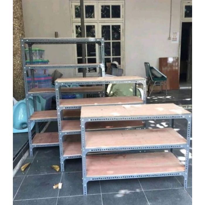 rak besi tebal 1mm siku buat ikan cupang bisa buat rak jual bensin