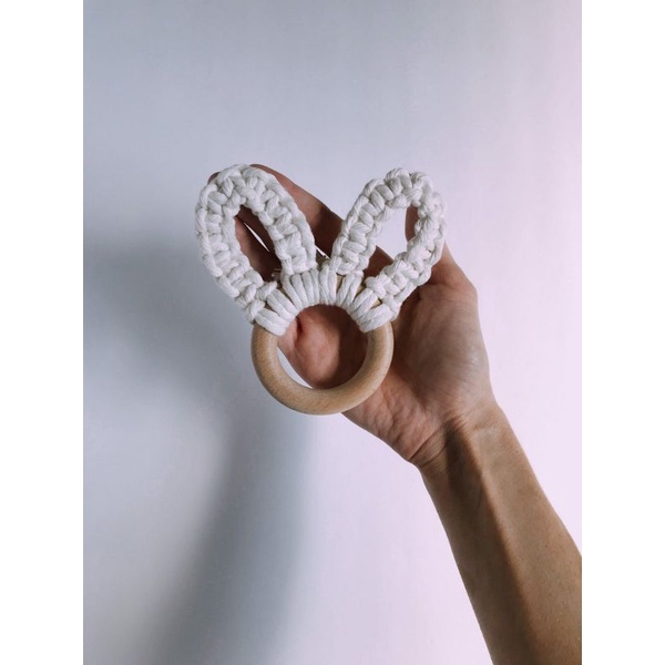 Macrame Teether Baby