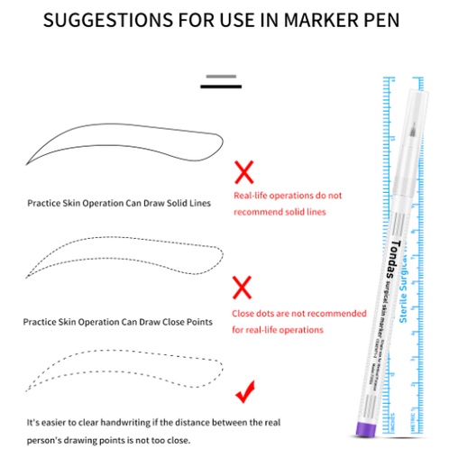 SKIN MARKER SULAM ALIS + PENGGARIS Tondaus