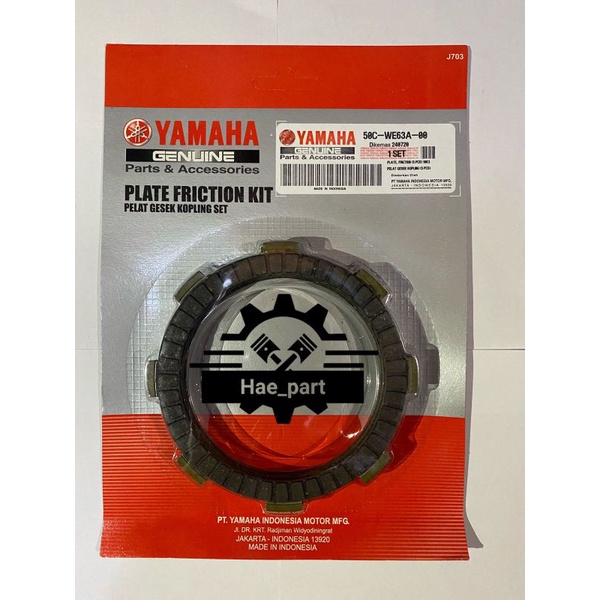 Plat Kopling Kampas Kopling Yamaha Jupiter MX New 135 50C