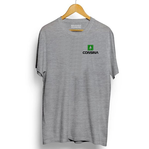 Kaos Distro Consina Logo Little Black Premium