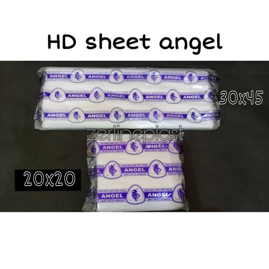 Plastik HD SHEET ANGEL (plastik tatakan styrofoam, alas kertas nasi, dll)