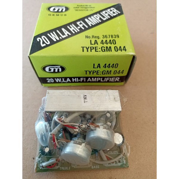 Kit Amplifier DC 12V mono 20W LA 4440 GM044
