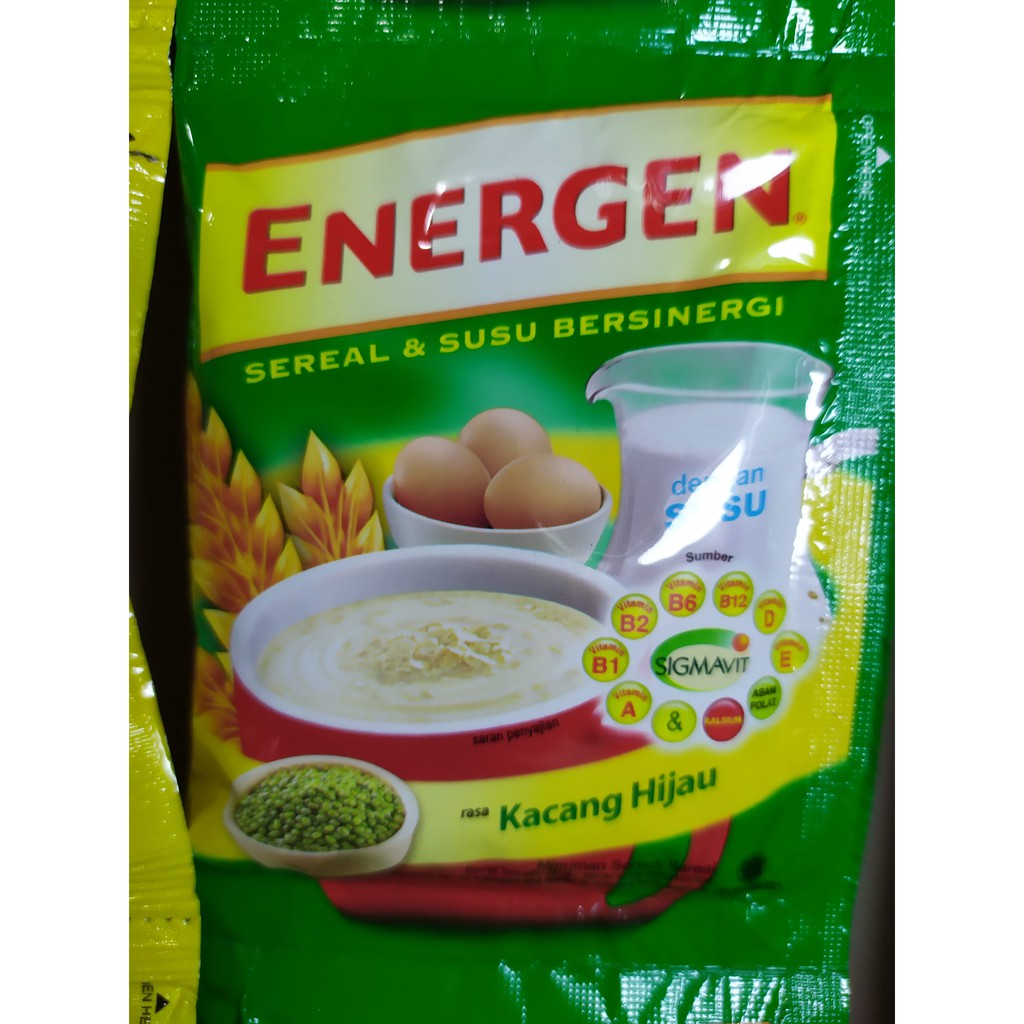 

Energen Kemasan Sachet 30 gram