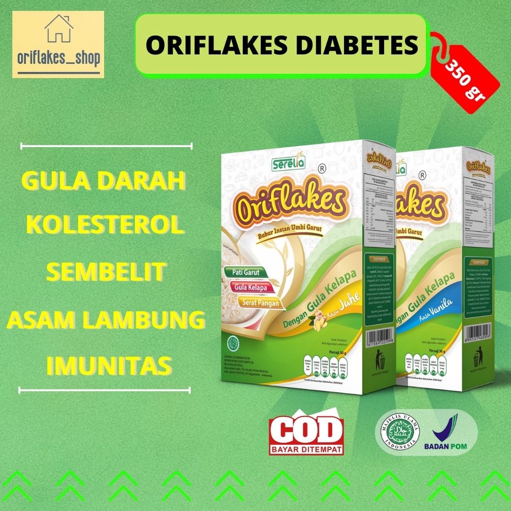 Oriflakes Low IG (Diabetes) 350 gr