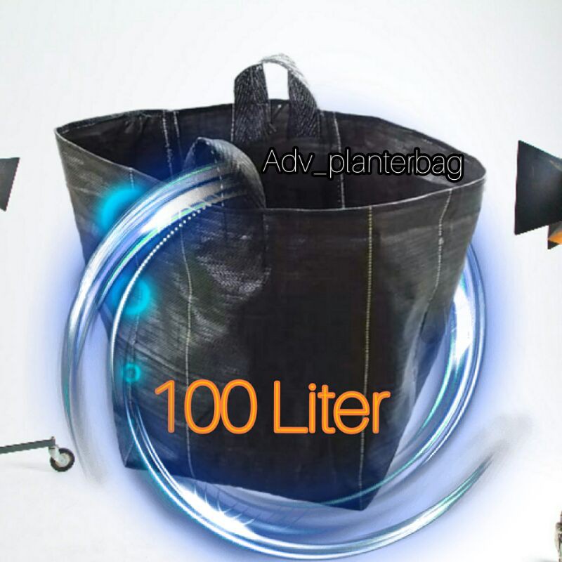 PLANTERBAG 100 LITER  50×50 POLYBAG POT TERPAL POT TANAMAN BUNGA TABULAMPOT