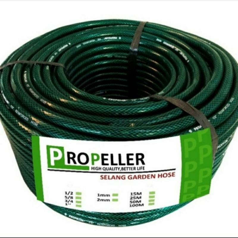 Selang air 5/8  Harga Permeter  selang benang 5/8 propeler / garden hose / selang air / selang taman