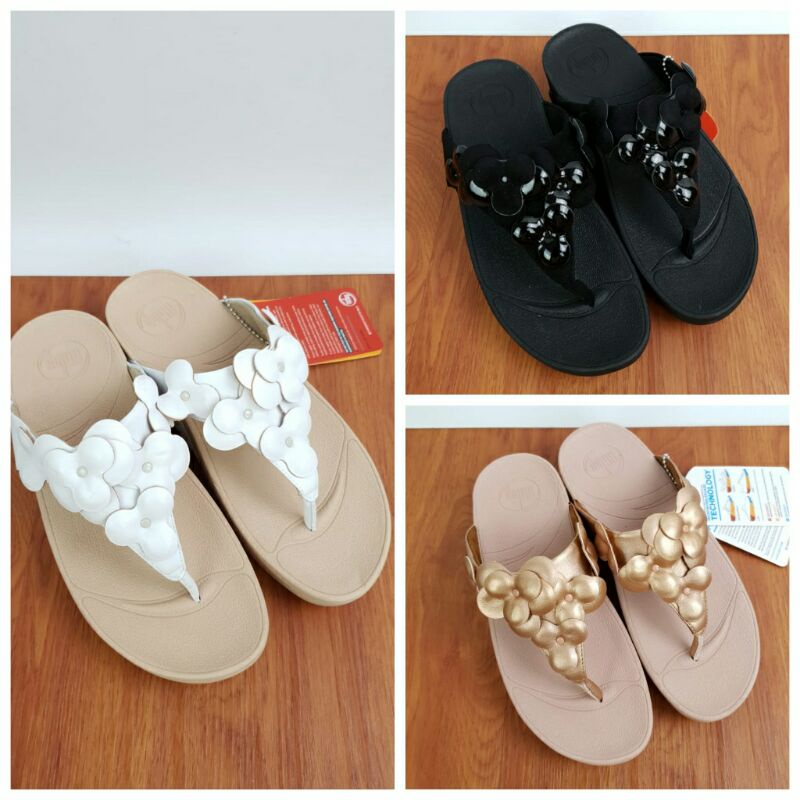 SANDAL JEPIT FITFLOP FLEUR FLOWER WOMEN FLIP