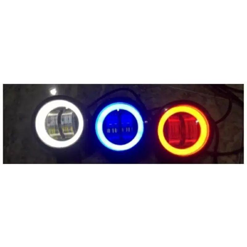 lampu tembak bulat LED 3 mode