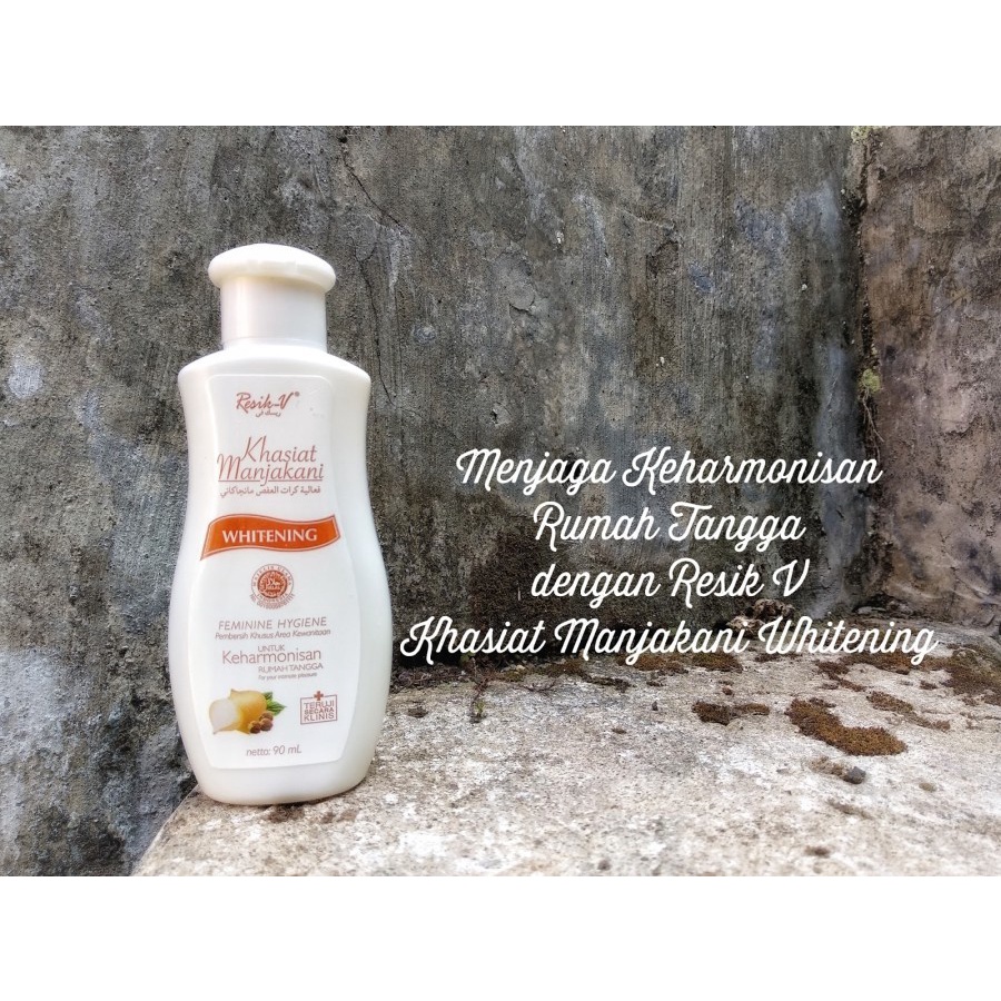 Resik V Manjakani Whitening 90ml - Manjakani Pembersih Area Kewanitaan