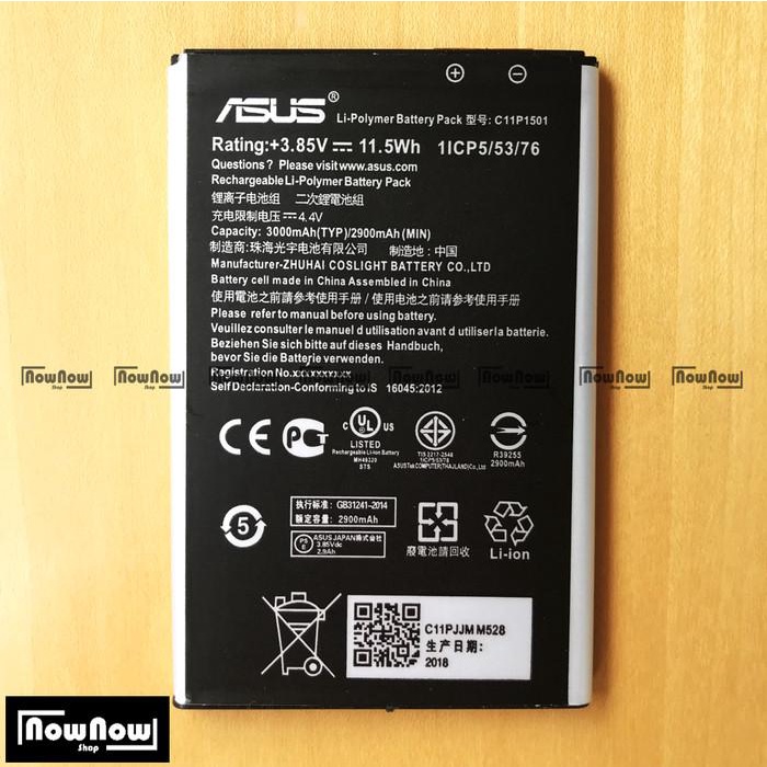 Baterai Asus Zenfone 2 Laser 5.5 Inch Z00UD Z00LD Z00LDD Selfie Batre
