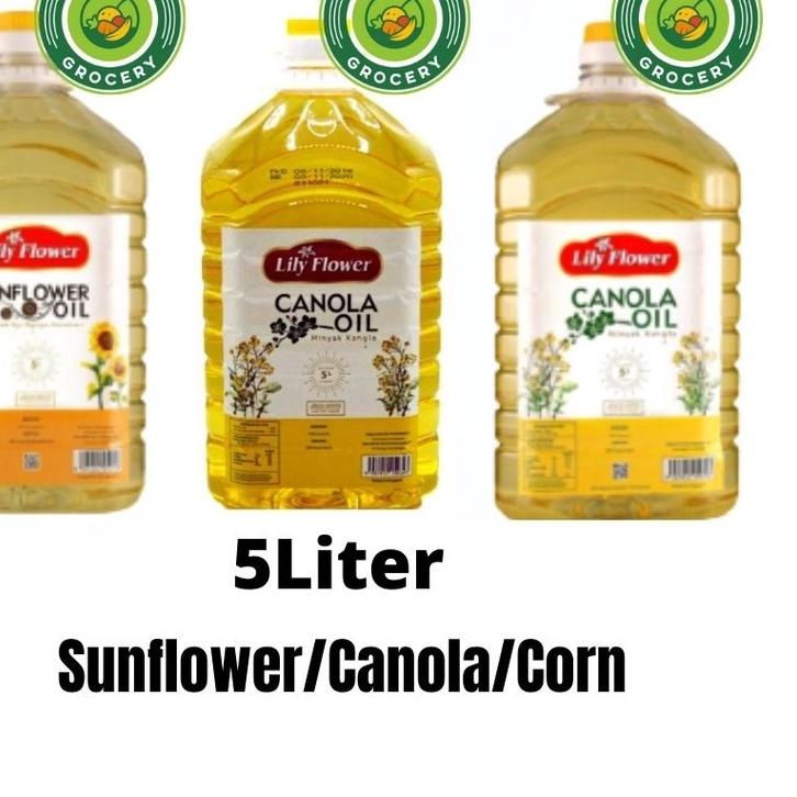 

Miliki Lily Flower Oil 5 Liter Canola / Sunflower / Corn