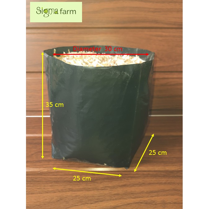 Plastik Polibag Tanaman Ukuran 50 x 50 cm | Polybag  Polibeg Poliback Jumbo untuk Tanaman