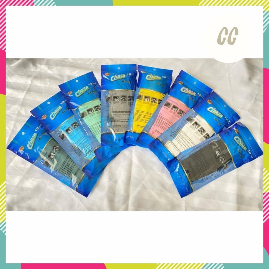 Masker EVO KF94 Warna KF94 Face Mask Rainbow Masker KF94 Ziplock Sachet Masker Nagita Raffi Warna - 