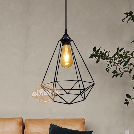 Lampu Gantung Diamond vintage minimalis