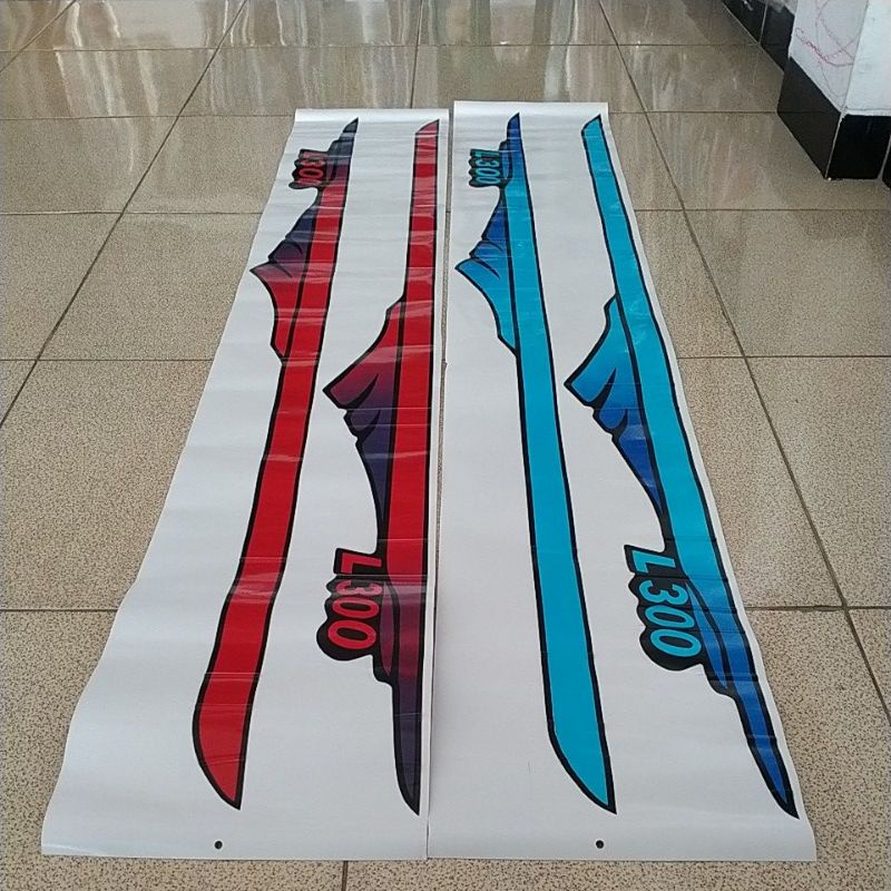 Striping stiker mobil L300 pickup/bak