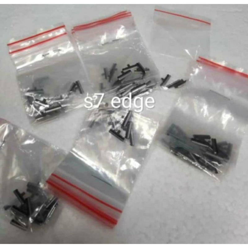 Tombol luar power on of volume Samsung S7 edge