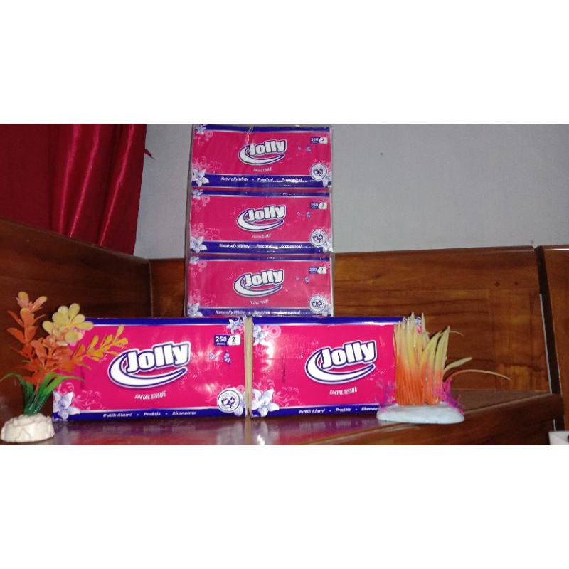 TISSUE FACIAL JOLLY 250 sheets MURAH
