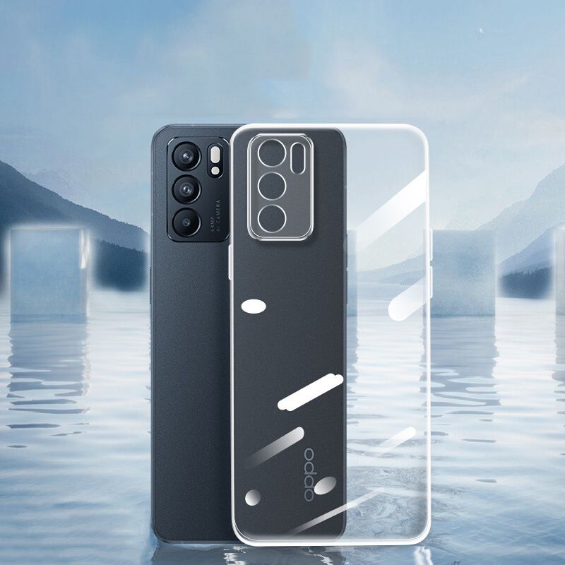 Clear Case OPPO Reno 6 4G / Reno 6 5G SoftCase Clear Silicone Premium