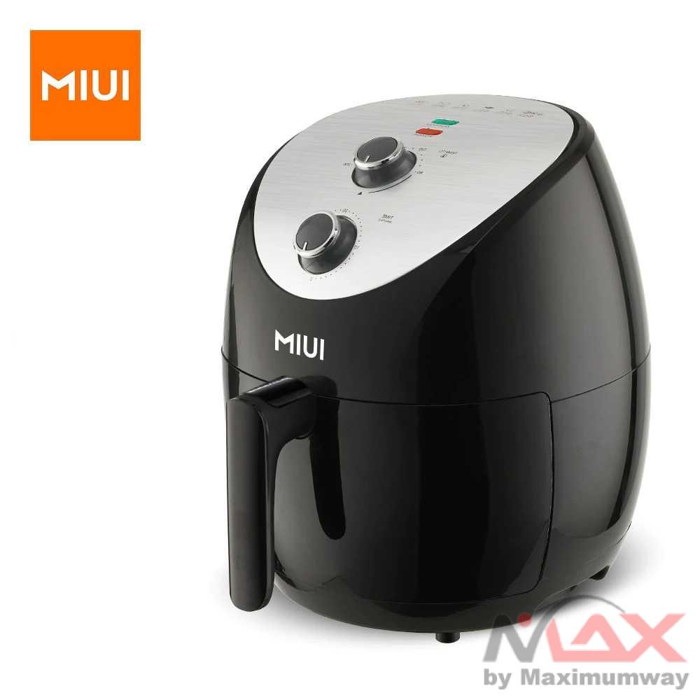 Penggorengan Elektrik MIUI Air Fryer Mesin Penggoreng Udara 5L Button Version AF-01 Warna Hitam