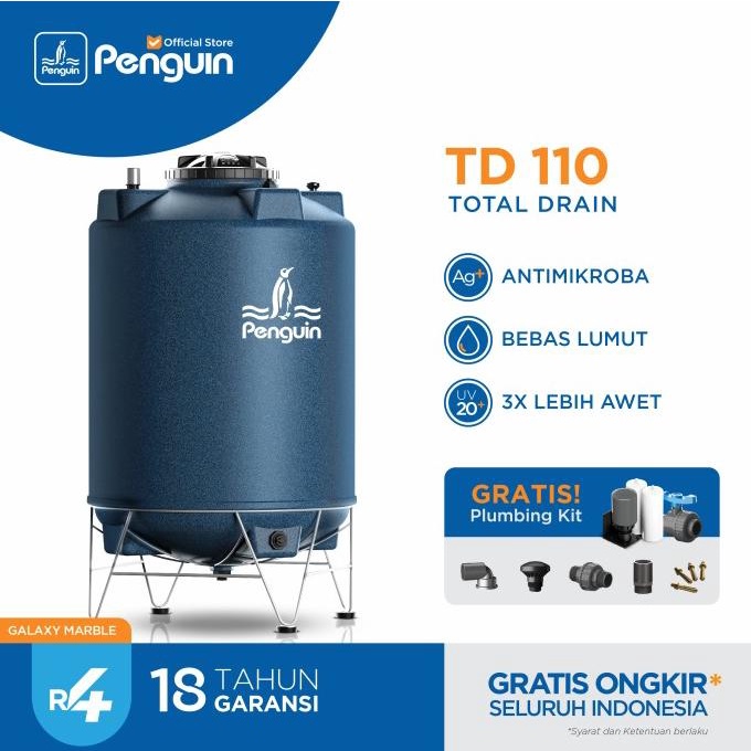 Penguin Tangki | Toren | Tandon Air TD 110 1000 liter