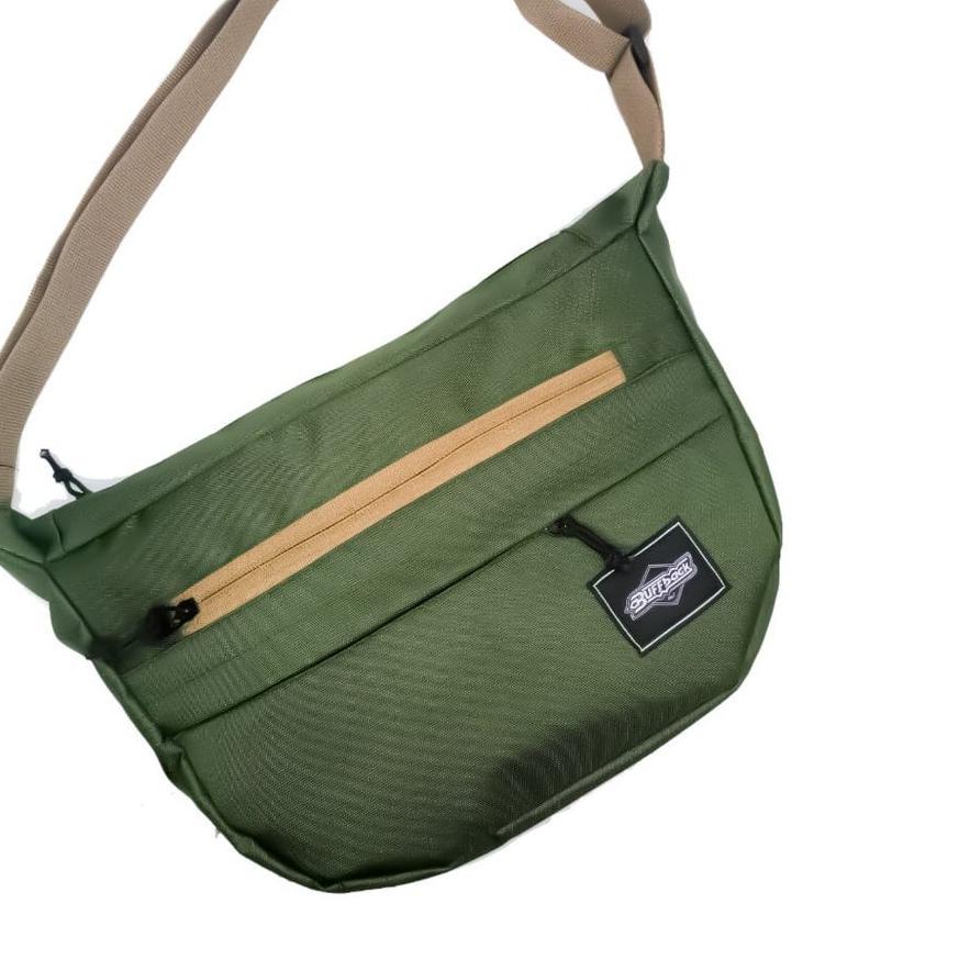 ☆ Tas Selempang Sling Bag Slempang Shoulder Pouch Clutch Pria Wanita Cowok Cewek Distro Branded Mura