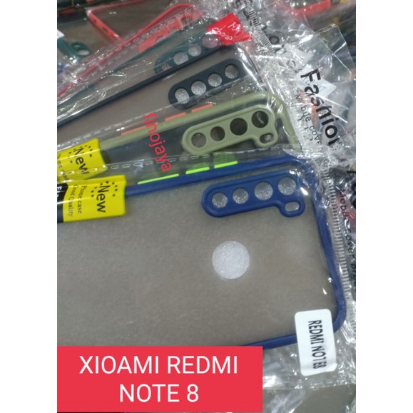 Case Aero My choice Xiaomi Redmi Note 8 Silikon Dove Pelindung Camera