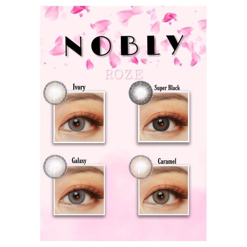 nobly roze softlens